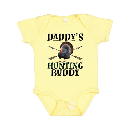 

Inktastic Turkey Hunter Daddys Hunting Buddy Gift Baby Boy Bodysuit