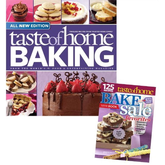Pre-Owned Taste of Home Baking (+Bonus Book: 125 Bake-Sale Favorites), 9781617650840, 1617650846, Paperback, New edition