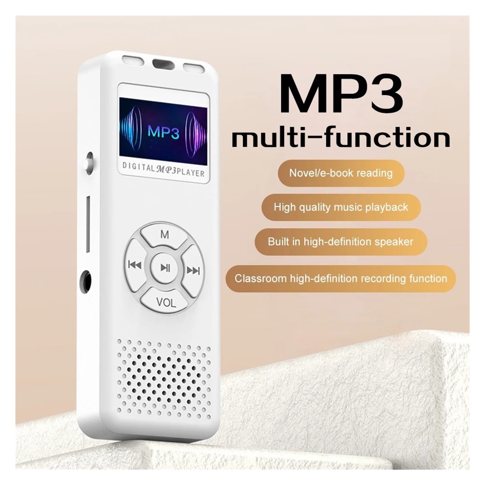 Digital Voice Recorder Mini Sound Recording Hi-Fi MP3 Player Professional Dictaphone ,Multi-Function