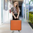 thumbnail image 6 of Haosy 3 Ring Zipper Binder with Shoulder Strap Waterproof Trapper Keeper 2 Inch D-Ring 500 Sheets Capacity, Burnt Orange, 6 of 7