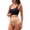 Black, variant on Women'S Clip Down U-Back Anti-Sagging Maternity Feeding Bra Pink M