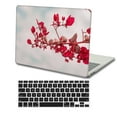 thumbnail image 3 of KSK KAISHEK Only Compatible MacBook Pro 15" Case 2019 2018 2017 2016 Released Model A1707/A1990, Plastic Hard Case + Black Keyboard Cover, Plants series 0211, 3 of 5