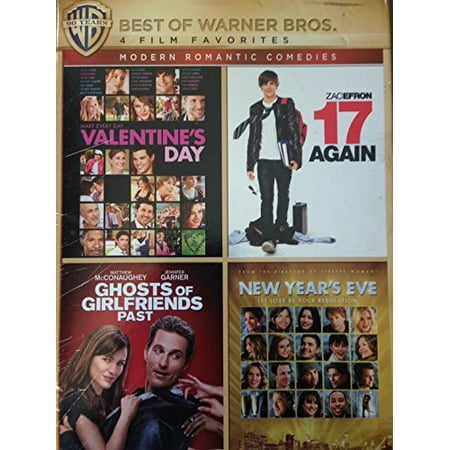 4 Film Favorites Romantic Comedies (17 Again, New Year's Eve, Valentine's)