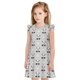 thumbnail image 1 of Fotbe Panda Bear Vestido de Dormir para Niñas de 3 a 10 Años, Mangas Cortas, Estilo Princesa, Pijama Camisón con Mangas Voladas-X-Large, 1 of 6