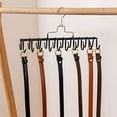 thumbnail image 6 of Bra Hanger for Closet, Tank Top Organizer 20 Hooks Capacity Foldable Wood Space Saving Hanger Closet Organizers and Storage for Dorm & Apartment for Tank Top, Hats, Scarf etc., 6 of 6