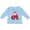 AE-Light Blue, variant on Inktastic Fun Red Tractor Boys or Girls Long Sleeve Toddler T-Shirt