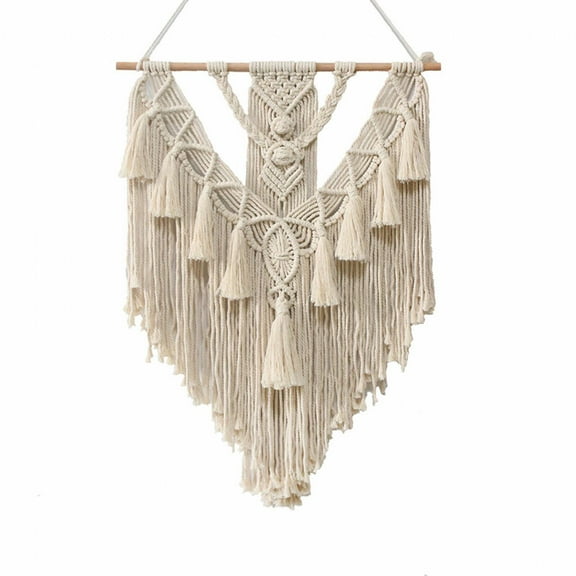 AUQ Wall Hanging Tapestry,Natural Eco Material Wall Decorations,Bohemian Style Decor Wall Rug