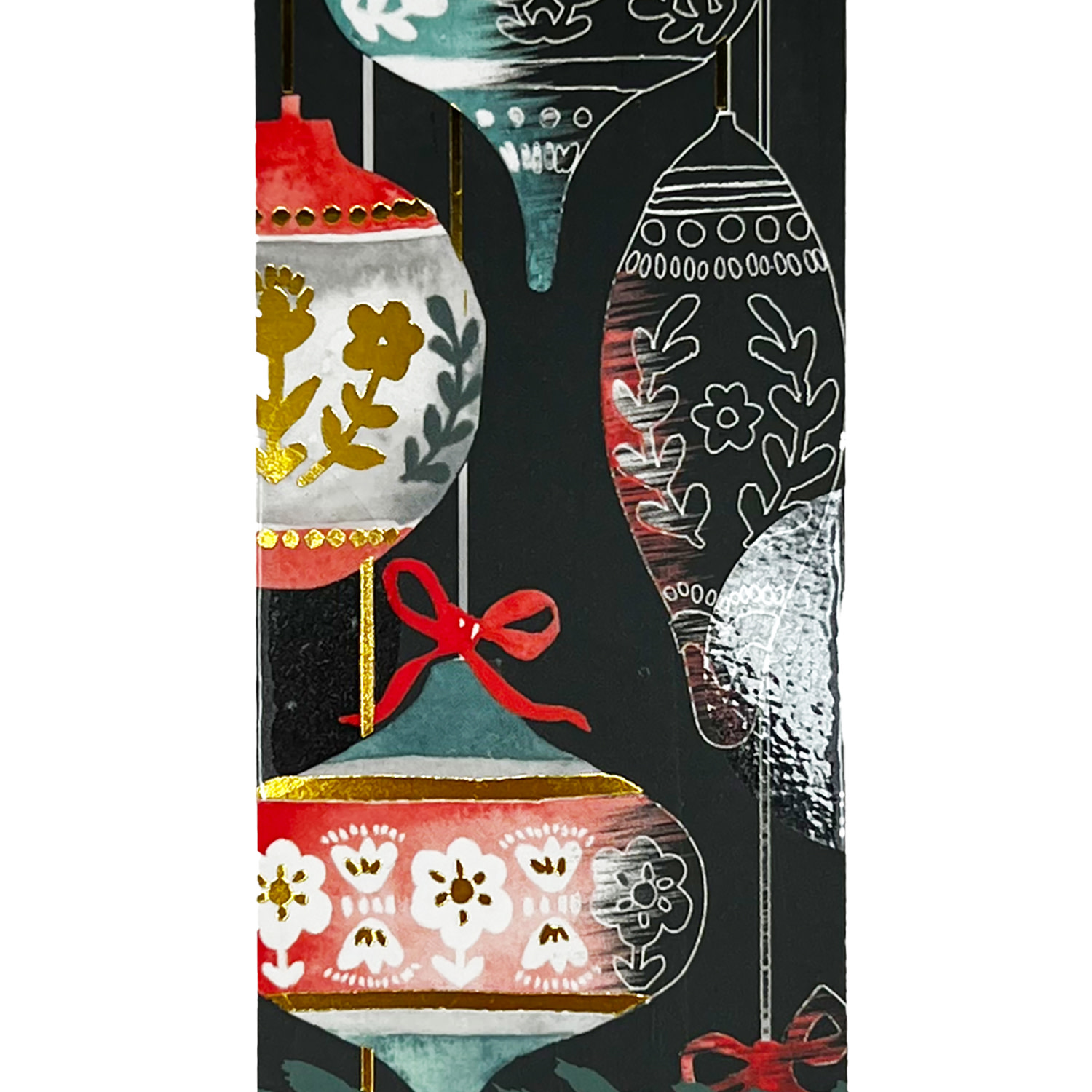 Brea Reese: Scratch Art Bookmark Kit - Ornaments - 10 Holiday-Themed Bookmarks, Wooden Stylus, Metallic Accents, Guided Art, DIY Christmas Adult Craft
