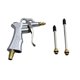 thumbnail image 1 of Pistola de soplado de aire industrial con boquilla de flujo de aire ajustable de latón y 2 extensiones de flujo de aire de acero, herramienta de accesorio de compresor de aire neumático Limpieza de p, 1 of 3
