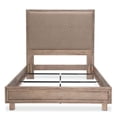 thumbnail image 3 of Michael Amini Hudson Ferry Eastern King Panel Bed - Autumn Brown, 3 of 9