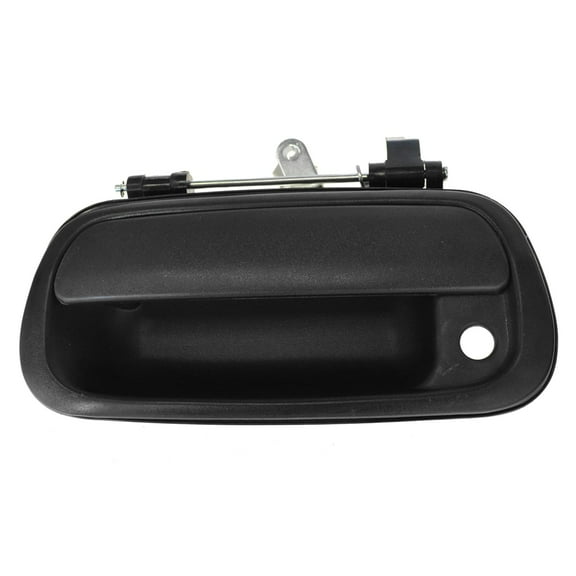 TRQ Black Textured Tailgate Handle w/ Lock Provision for Tundra Pickup Truck DHA64743