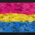 thumbnail image 3 of CafePress - Abstract Paint Splatter Pansexual Pride Flag Pajamas - Women's Short Sleeve Print T-Shirt and Pants Dark Cotton Pajama Set, 3 of 7