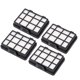 thumbnail image 5 of Reemplazo De Filtros De Aspiradora, Filtros De Aspiradora De Ajuste Perfecto, Ligeros, Rendimiento Estable, Profesionales, 4 Piezas Para Accesorios De Aspiradora, 5 of 7