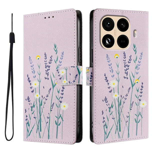 FOXDOCK Funda Tipo Cartera para Xiaomi 15T con Soporte y Correa – Diseño de Patrones Lindos