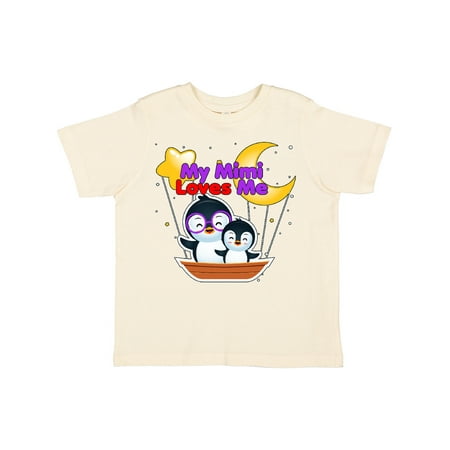 

Inktastic My Mimi Loves Me Penguin Gift Toddler Boy or Toddler Girl T-Shirt