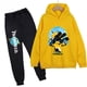 thumbnail image 3 of Conjunto de sudadera y pantalones con capucha de polar con estampado infantil de Palworld, conjunto deportivo de 2 piezas adecuado para conjuntos de niños y niñas, 3 of 5