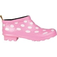 thumbnail image 3 of Women's Journee Collection Rainer Rain Boot Pink Rubber 6 M, 3 of 5