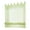 Green, variant on ZPAQI Roman Shade Adjustable Length Roman Curtain for Study Balcony Window Shade