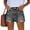03-Gray, variant on Women's High Waisted Ripped Denim Shorts, Distressed Frayed Hem Casual Jean Shorts with Pockets, Classic Versatile Summer Short Jeans for Women Daily Wear 03-Gray S