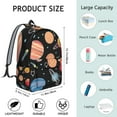 thumbnail image 5 of Nebula Cosmic Backpack for Study or Travel, Water-Repellent Oxford Material with a Starry Theme, Great Gift for Sci-Fi Fans, 5 of 5