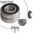thumbnail image 3 of 2 Pcs Vélo Bicyclette 61900-2RS (6900-2RS) Roulements 10X22X6MM Section Mince, 3 of 10
