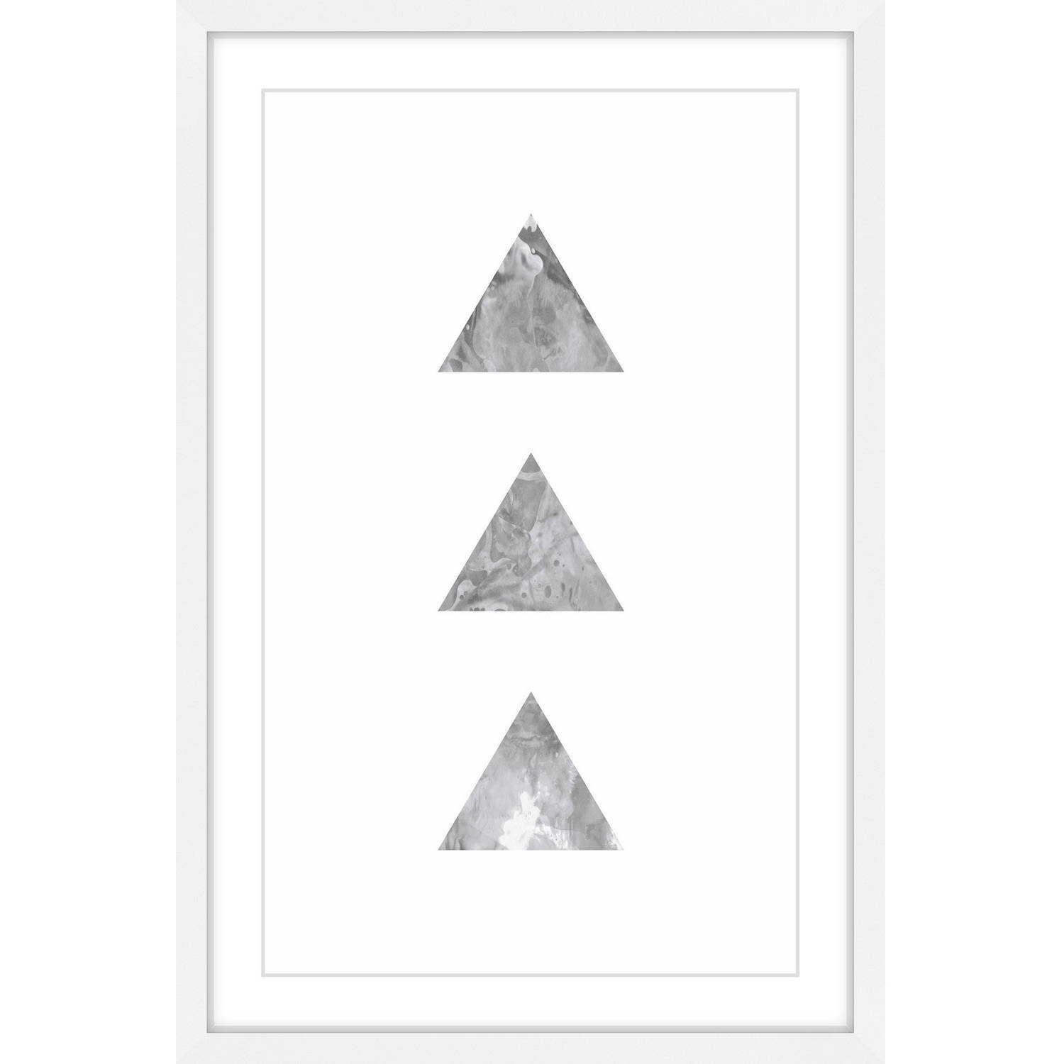 Marmont Hill "Tri" by Bryon White Framed Painting Print