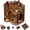 A, variant on Book Nooks for Adults, DIY 3D Wooden Puzzle Miniature House Book Nook Kit,with Led Light, Model Kits Craft Kits for Adults, Home Decor & Gift (Dreamy Book Hall)