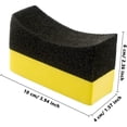 thumbnail image 4 of 18Pack Tire Dressing Applicator Pads Tire Shine Applicator Dressing Pad Polishing Sponge for Car Glass Painted Steel, 4 of 7