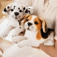 thumbnail image 5 of Twfbrm Simulated Plush Puppy Toy, 10 Inch Realistic Stuffed Animal Doll, Cute Soft Handmade Standing Dog Plushies Play House Interactive Toys Early Education Toddler Toy for Girls and Boys, 5 of 9