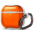 thumbnail image 1 of Funda Spigen Ultra Hybrid para AirPods 4, diseño retro con llavero, 1 of 7