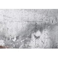 thumbnail image 2 of Wall26 Gray Cracked Brick Peel & Stick Wallpaper, 100x144 inches, 2 of 5