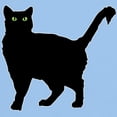 thumbnail image 3 of CafePress - Black Cat Silhouette Light T Shirt - Men's Classic Graphic T-Shirt, 3 of 4