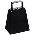 thumbnail image 1 of Beistle Black Cowbell Noisemaker, 4", 1 of 2