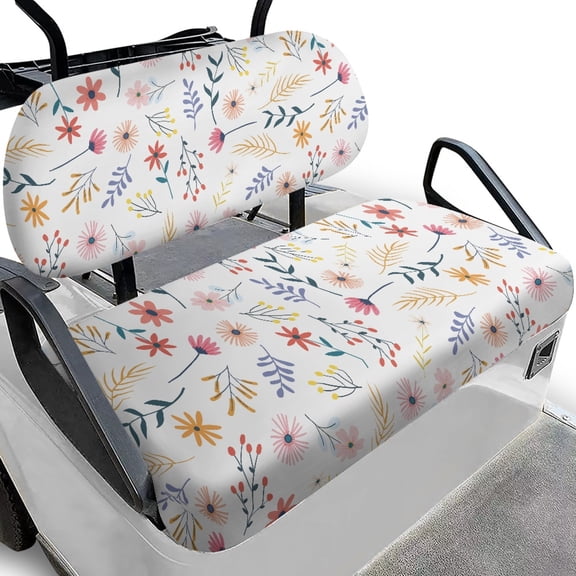 Pzuqiu Golf Seat Cover Easy Installation, Soft, Suitable for Golf Cart, Fit for Club Car Precedent