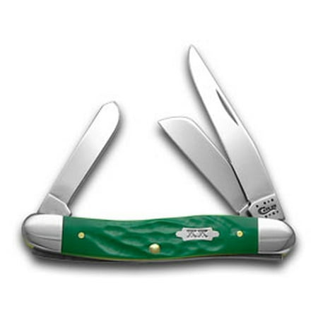 - CASE XX Rough Green Stockman 1/500 Pocket Knife Knives