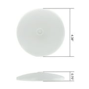 Facon Modern Flush Mount Lights with Frosted Glass Plastic Lens Cover and on/off switch