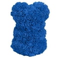 thumbnail image 3 of Unique Cute Bear Shape Simulation Artificial Rose Flower with Bowknot Decor for Valentine's DayDark Blue, 3 of 5