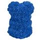 thumbnail image 3 of Linda Rosa Artificial En Forma De Oso Con Decoración De Bowknot - Azul Oscuro, 3 of 10