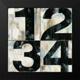 thumbnail image 2 of Fisk, Arnie 15x15 Black Modern Framed Museum Art Print Titled - Industrial Chic Numbers, 2 of 5