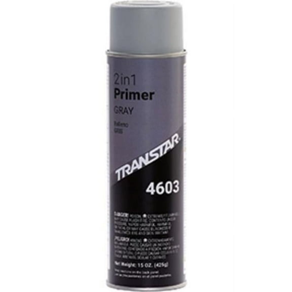 Transtar TRE-4603 20 oz 2-in-1 Primer, Gray - 15 oz