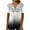 White#1, variant on EGNMCR Womens Tops Summer Outfits Fashion Short Sleeve Crew Neck Printed Botton Casual Loose Soft T-Shirt Pullover Blouse Tops Spring/Summer Sale