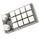 thumbnail image 1 of M Buder Teclado Mecánico Macro de una Mano 12 Teclas Multifunción Blanco y Negro, 1 of 9