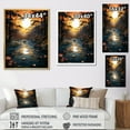 thumbnail image 4 of Designart "Of Serenity Forest Shades wall art I" Landscape & Nature Floater Framed Wall Art Living Room, 4 of 7