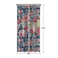 thumbnail image 5 of Pioneer Flower Floral Print Pattern Shower Curtain 36"x72" ,Bathroom Decorative Shower Curtains Set with 12 Hooks,Modern Waterproof Washable Shower Curtain, 5 of 6