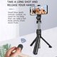 thumbnail image 4 of Palo selfie con trípode, herramienta giratoria integrada para selfies, universal, para transmisión de video en vivo, 4 of 6