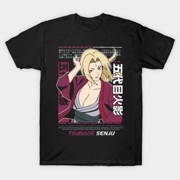Tsunade Senju Sannin Naruto T-Shirt Sizes S-5Xl GooGate