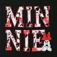 thumbnail image 2 of Minnie Mouse Juniors Women's Raw Cut Cropped T-Shirt Size XS, 2 of 4