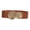 Brown, variant on Fashion Women Wide Belt Wide Strechy with Buckle Female Hook Waistband Body Belt Brown