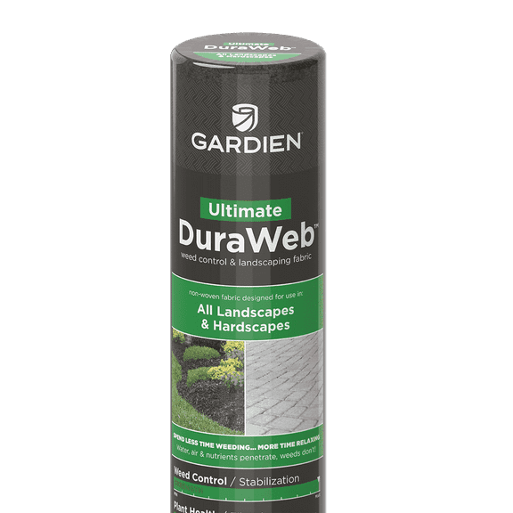 Gardien DuraWeb Ultimate Weed Barrier - Premium Non-Woven Landscape Fabric, Forged Fiber Technology, 3ft x 50ft