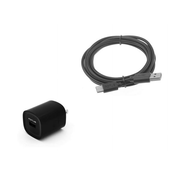 Fast 18W Home Charger for Moto G Power (2022) Phone - USB Cable 6ft TYpe-C Power Adapter Cord Quick Charge L3A Compatible With Motorola Moto G Power (2022)